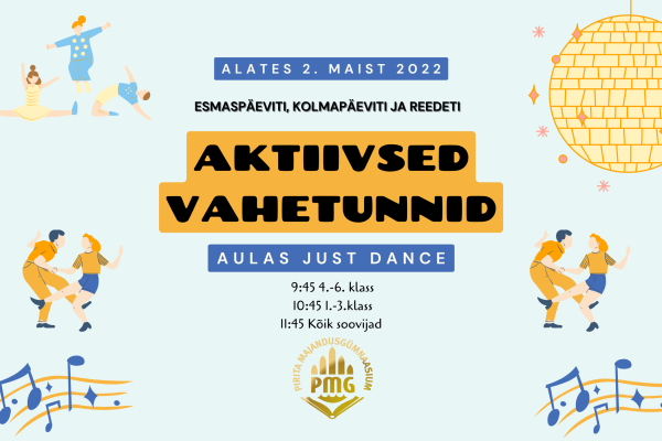 Just Dance vahetunnid 2022 telekas