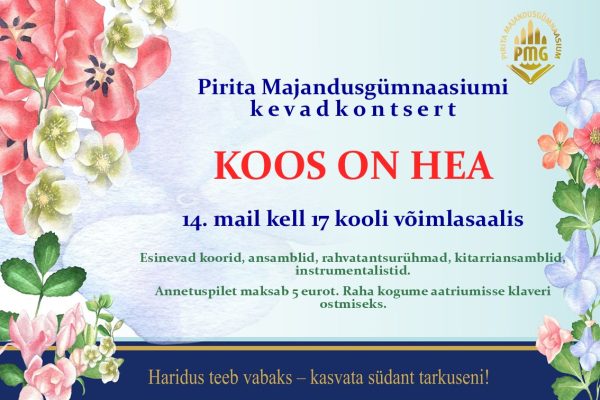 Kevadkontsert 2026 koduleht